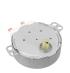 Silnik napędowy talerza do mikrofalówki do Samsung DW60M9970BB/EE,2
