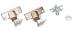 Zawiasy pod zabudowę do pralki Electrolux EWG147410W,0