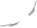 Obejma przednia fartucha drzwi do pralki Electrolux EW2F6712BS,1