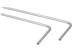 Sprężyna zawiasu drzwi do pralki Indesit ITWA61052W(PL),2