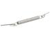 Obejma przednia fartucha drzwi do pralki Electrolux EWM11044SEU,1