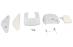 Zamek kompletny drzwi do pralki Whirlpool AWE 6619,3