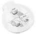 Pokrywa obudowy do robota kuchennego do Bosch MCM5510/01,0