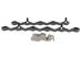 Uchwyt na kieliszki górnego do zmywarki Siemens SN66M095EU/50,4