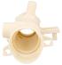 Obudowa pompy odpływowej do pralki AEG L87695WDP,3