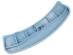 Uchwyt drzwi do pralki Beko WMB 6508 J,2