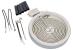 Małe pole grzejne do płyty grzewczej do Mastercook KC2467 SX DYN,0