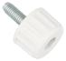 Nóżka lewa do lodówki Candy CCDS 5122 WH,0