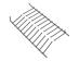 Grzebienie górnego kosza do zmywarki do Siemens SN66V092EU/50,0