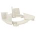 Uchwyt węża zewnętrznego odpływowego do pralki Beko WMB 81244 XRC,3