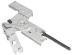 Prawy zawias drzwi do zmywarki do Indesit DSG5741NX,2