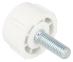 Stopka regulowana regulowana do lodówki Hotpoint Ariston E4DAASBC,1