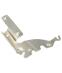 Lewy zawias drzwi do zmywarki do Beko DFS28123W,2