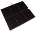 Filtr węglowy prostokątny do okapu do Siemens LC47650/03 25.5x22.5cm,0