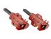 Szczotki węglowe silnika prawe 12x32x5mm 482000023015 do pralki Luxor WM 1042 A+ LUX,1