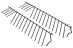 Grzebienie dolnego kosza do zmywarki do Bosch SPV59M10EU/01,0