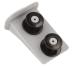 Mocowanie rolki prowadnicy górnego kosza do zmywarki do Candy CDPM 3DS62DW,1