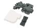 Zamek + system otwarcia drzwi do zmywarki do AEG F99725VI1P,3