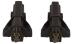 Szczotki węglowe silnika lewe 13.5x38x4.9mm 482000030266 do pralki Candy GC 14102 D3/1-84,4