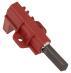 Szczotka węglowa silnika prawa 12.4x27.8x5mm do pralki Indesit IWSE51050BECOPL,0