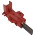 Szczotka węglowa silnika prawa 12.4x27.8x5mm do pralki Indesit IWSE51050BECOPL,2