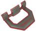 Tylny spryskiwacz do zmywarki do Whirlpool WSIO3T1256PEX,0