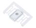 Przycisk włącznika do pralki Haier HW70-BP1439N-PL,0