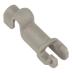 Zaczep dolny grzebienia do kosza dolnego zmywarki Beko DFS 28020 X,2
