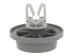 Rolka dolnego kosza do zmywarki do Beko DSS28020X,3