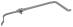 Rura ramienia spryskiwacza do zmywarki do Grundig GNF 41820 X,0