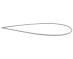 Obejma tylna fartucha drzwi do pralki Sharp ES-HFH814AW3-FR,2