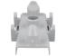 Uchwyt ramienia spryskiwacza do zmywarki do Hotpoint Ariston LSTF7B019EU,3