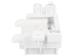 Zaczep zamka klapki obudowy skraplacza do suszarki do Beko DSX 83410 W,4
