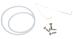 Zestaw naprawczy uszczelki zbiornika do zmywarki do Siemens SR76T095EU/23,0