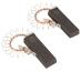Szczotki węglowe silnika 12.5x37x5mm za 7696387 do pralki Bosch WFD1660PL/01,0