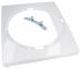 Blacha przednia z zawiasem do suszarki do Electrolux EDH3897SDE,0