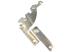 Prawy zawias drzwi do zmywarki do Beko DFS28123W,2