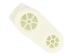 Mocowanie rolki prowadnicy górnego kosza do zmywarki do Gorenje GS66260X,5