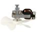 Wentylator kompletny do mikrofalówki do Whirlpool MCP 346 BL,3