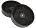 Filtr węglowy okrągły do okapu do Gorenje DKF2600MSB,1