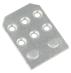 Zawias dolny drzwi do lodówki Ariston MBL1822C,1