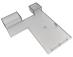 Osłona obudowy zaparzacza do ekspresu do Bosch CTL636EB1/02,1