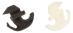 Uchwyty blatu do pralki Bosch WLX20261PL/01,0