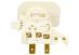 Zestaw naprawczy termostatu + mocowanie do lodówki Polar PCB261 A+,6