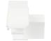 Prawa obudowa zawiasu górnego do lodówki Samsung RB37J5325WW/EF,5