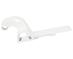 Prawa obudowa zawiasu górnego do lodówki Samsung RB37J5220WW/EF,4