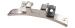 Zawias drzwi do pralki Mastercook PF53P