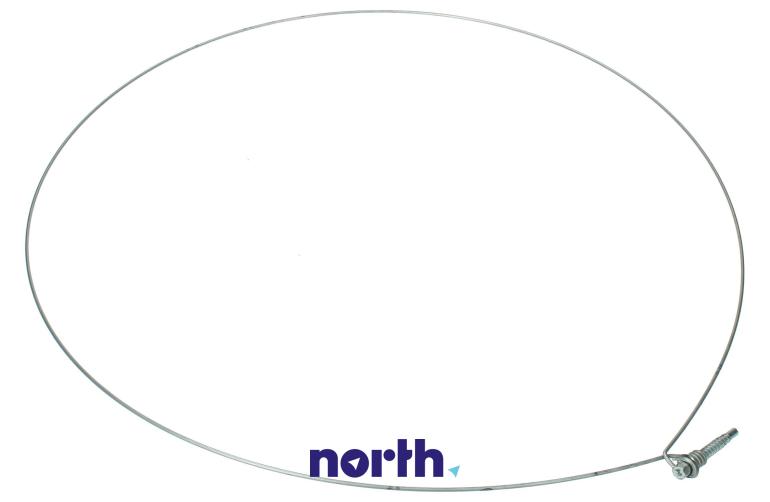 Obejma tylna fartucha drzwi do pralki Samsung WW90J6400CW/EG,0
