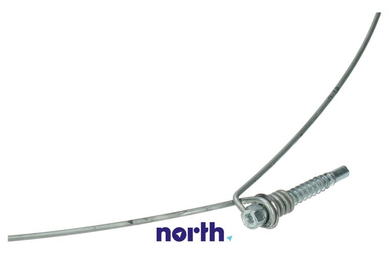 Obejma tylna fartucha drzwi do pralki Samsung WF90F5E5U4X/EU,1