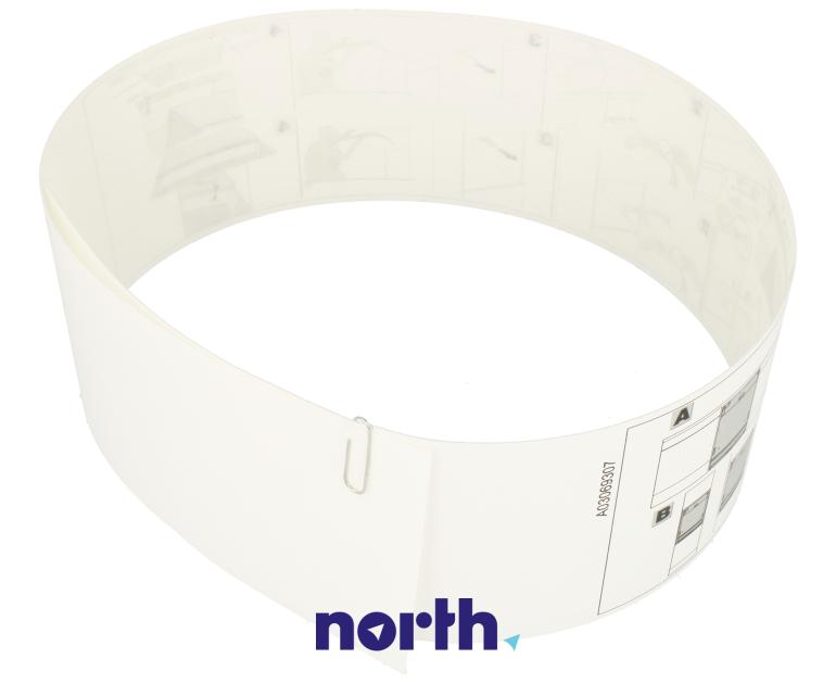 Folia chroniąca meble przed parą 75x8cm do zmywarki Electrolux EEG69320L,1